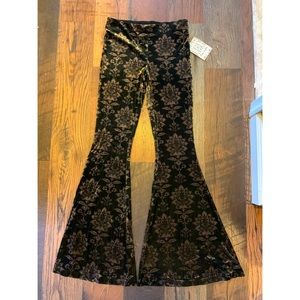Free People Velvet Flares - size XS